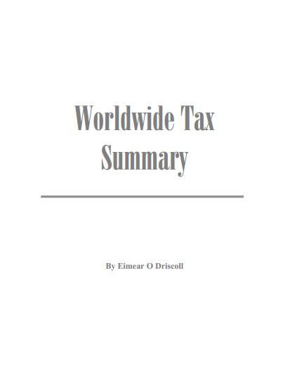 Worldwide Tax Summary