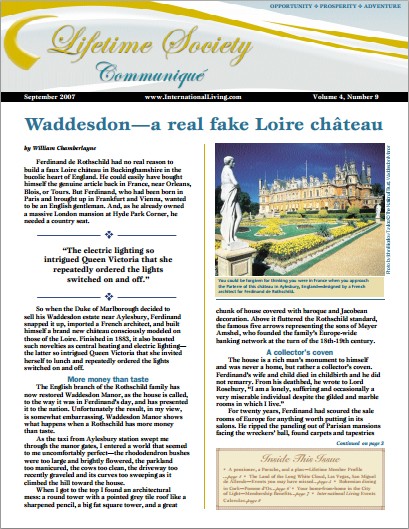 Waddesdon—a Real Fake Loire Château