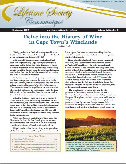 Delve into the History of Wine in Cape Town’s Winelands