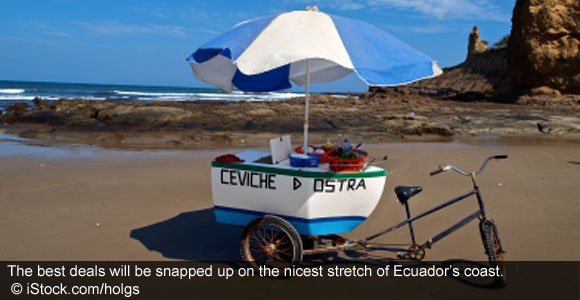 Buy On Ecuador’s Best Stretch Of Coast From Only $115,000