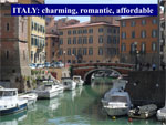 Italy: Charming, Romantic and Affordable