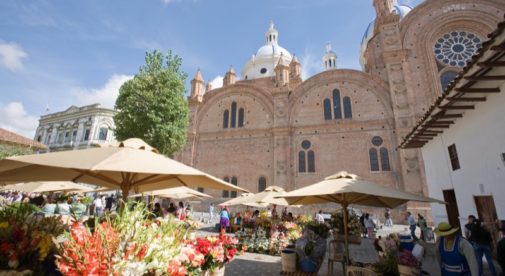 Cuenca’s flower market