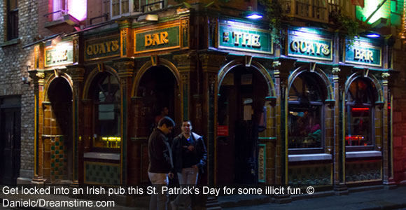 An Irish Pub “Lock In”