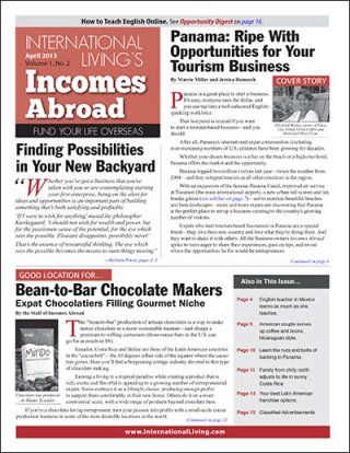 Incomes Abroad – April 2013