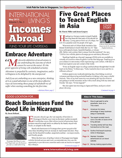 Incomes Abroad – May 2013