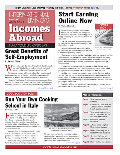Incomes Abroad – June 2013