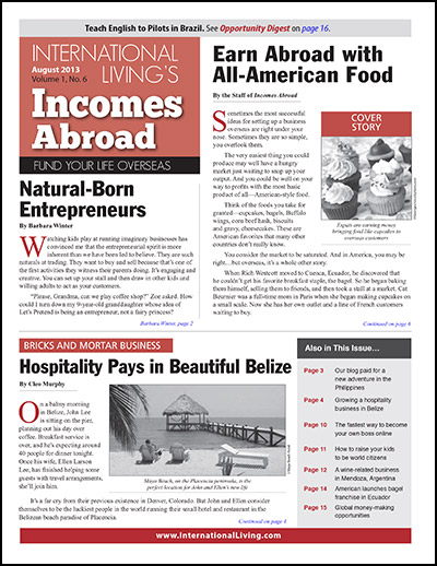 Incomes Abroad - August 2013