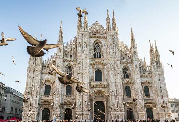 The New and Old Collide in Historic Milan