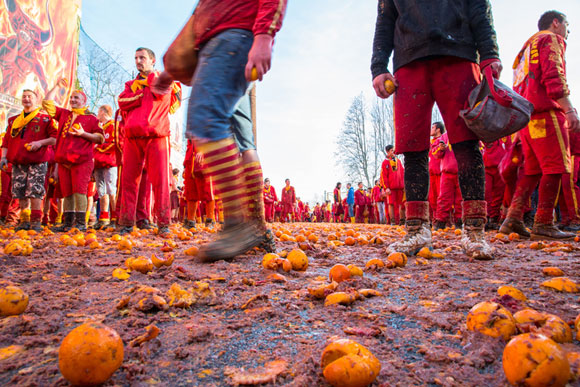 Sacred Sticks and a Battle of the Oranges