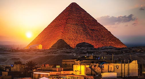 Living in the Shadow of the Pyramids