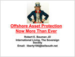 Offshore Asset Protection: Now More Than Ever!