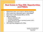Buying Real Estate with Your IRA