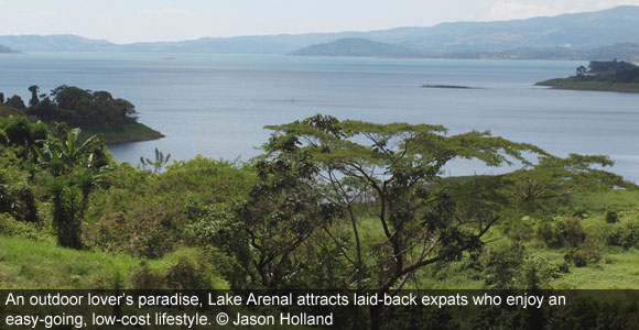 Try Arenal, Costa Rica, for Lake Views and a Tranquil Life