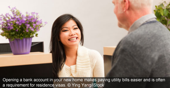 The Upside of Opening a Bank Account in Your New Home