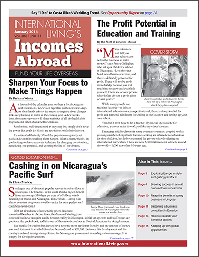 Incomes Abroad – January 2014