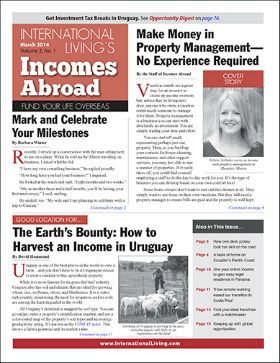 Incomes Abroad – March 2014