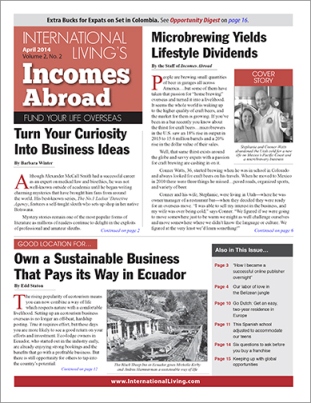 Incomes Abroad – April 2014