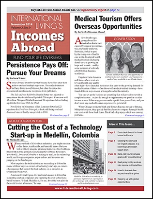 Incomes Abroad –  November 2014