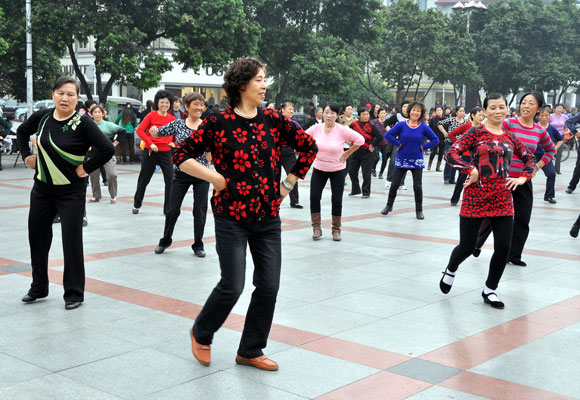 Dancing Grannies on the Streets of China