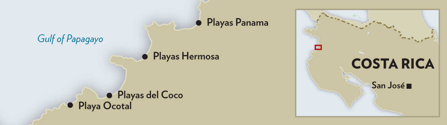 Costa Rica map